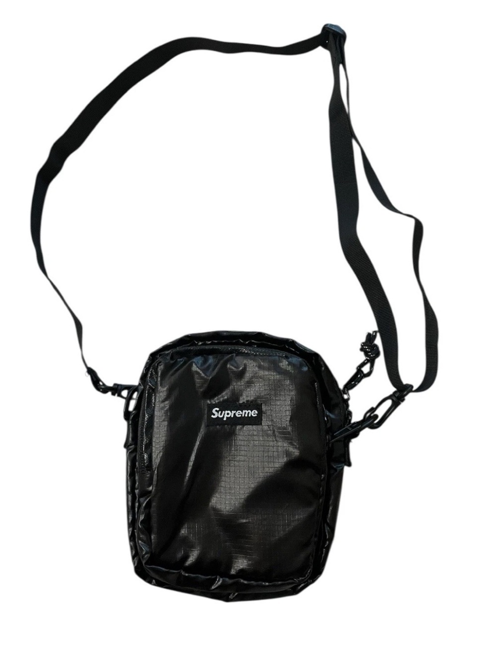 ▪️SUPREME▪️Small FW17 Shoulder Bag Black Cordura Box Logo